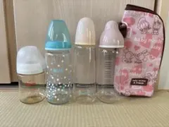 哺乳瓶 4本セット ChuChuベビー Pigeon NUK