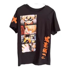 僕のヒーローアカデミア ヒロアカ 爆豪勝己 Tシャツ ティシャツ　USA 古着