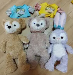 ダッフィーフレンズぬいぐるみ3点セット
