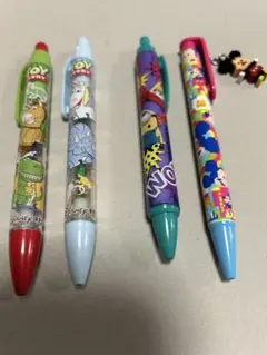 ディズニーリゾート　シャーペン　ポールペンまとめ売り4本