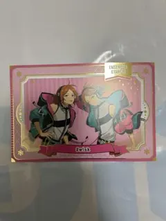 あんスタ　GiGO ノベルティ　箔押しユニットポストカード　2wink