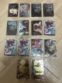 鬼滅の刃 ウエハース　カード 14枚セット　まとめ売り