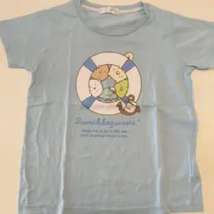 すみっコぐらし Tシャツ 160サイズ 水色
