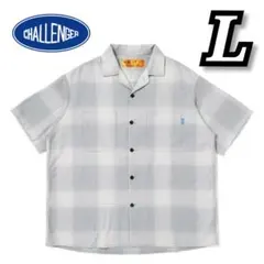 L CHALLENGER　　SHADOW CHECK SHIRT　GRAYのサムネイル