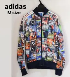 希少　アディダス　スニーカー柄　総柄　タイトジャージ　　スーパースター　スキニー風　ボトムス　3本ライン　　　トラックパンツ 2025年最新アディダス 総柄ジャージの人気アイテム - メルカリ