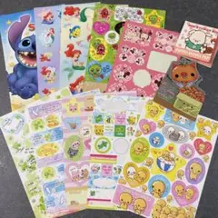 平成レトロ　メモ帳付属シール　12枚セット