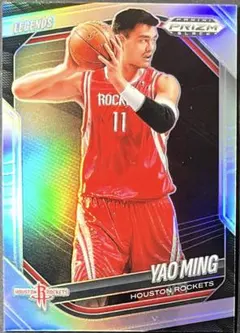 Yao Ming 24-25 Prizm Black SIlver SP NBA
