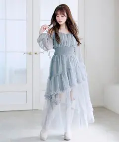 celon frilly tiered dress - メルカリ