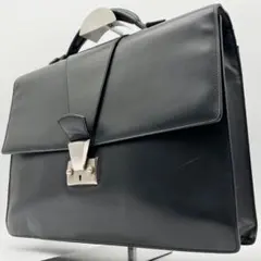 Cartier ビジネスバッグ ブリーフケース レザー ブラックのサムネイル