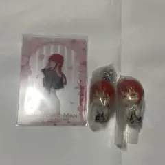 チェンソーマン レゼ編 つまんでつなげてマスコット1 マキマ クリアカード 3点