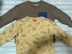 キッズ　トレーナー　裏起毛　110㎝ 2枚セット