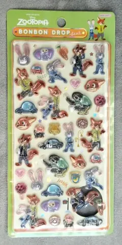 ズートピア ボンボンドロップシール