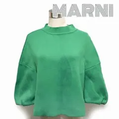 ✨未使用に近い✨MARNI マルニ トップス グリーン 38 M 2025年最新】マルニ トップスの人気アイテム - メルカリ