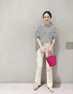 SHENERY センタープレスデニムパンツ　36