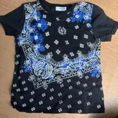 COMME CA FILLE バンダナ柄 Tシャツ 120A