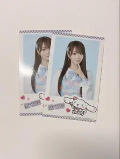 大谷映美里 イコラブ シナモンコラボ シナモロールフォトカード マカロン衣装