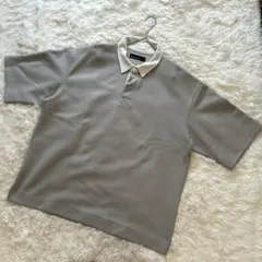 ユナイテッドアローズ　GLR Tシャツ　ポロシャツ　ポロTシャツ　L ゆったり