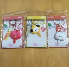 BT21 minini キーカバー TATA & CHIMMY & RJ セット