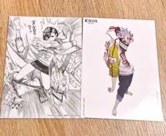 ダンダダン オカルン モモ イラストポストカード 2枚セット