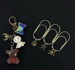 saving貯金 チャーム＆ペーパークリップ