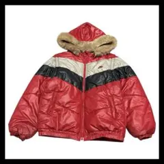 NIKE ダウン　130 フード袖付け外し　ベスト