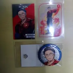 舞元啓介 8th メタルカード グリッター缶バッジ クリアカード アクリルパーツ