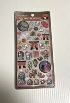 【国内正規品】クーリア ボンボンドロップシール 古都めぐり 和柄 京都 奈良