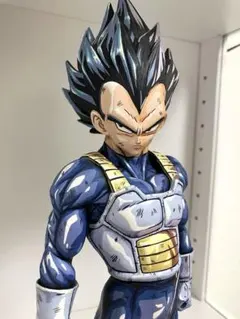 ドラゴンボール SMSP 黒髪 ベジータ 二次元彩色 リペイント フィギュア