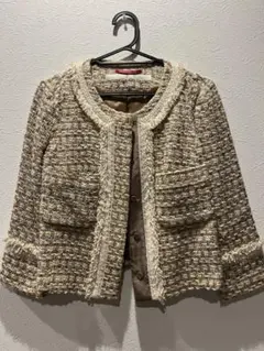 入園式、入学式、ノーカラージャケット、フォーマル