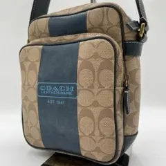 COACH コーチ ショルダーバッグ シグネチャー スクエア型 多機能 y2k 