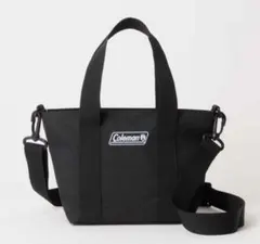 オトナミューズ付録　Coleman ショルダーストラップ付きミニトート
