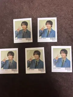 なにわ男子 コイスルヒカリ チェキ 大西流星くん 5枚