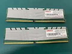 合計32G UMAX DDR4 2400MHz 16GB (2x8GB）【美品】 合計32G UMAX DDR4 2400MHz 16GB (2x8GB）【美品】 - メルカリ