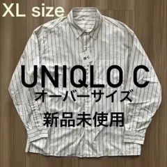 新品 UNIQLO C オーバーサイズ ブロード シャツ ユニクロ シー XL