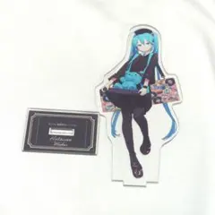 初音ミク×SOLWA ラメ入りアクリルスタンド　黒星紅白