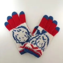 【小・手袋】サンリオ　ザボードビルデュオ　エディ&エミィ　キッズ　レトロ　レア