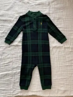 Ralph Lauren チェック柄ロンパース 12M