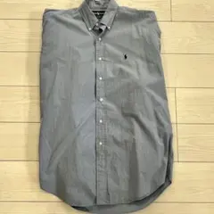 Ralph Lauren BLAKE 長袖シャツ ブルーチェック L