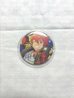 あんスタ　明星スバル　缶バッジ　サイン入り