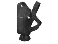 【美品】BABYBJÖRN ベビーキャリアミニ ブラック ベビージョルン