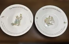 ピーターラビット カレー　パスタ皿 2枚セット