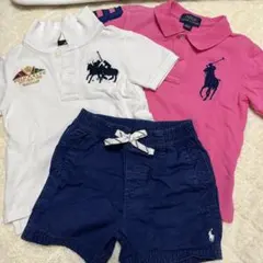 お値下げ:Ralph Lauren ポロシャツ 3点セット