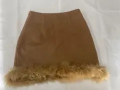 【最終値下げ】レディアゼル ファー付きミニスカート