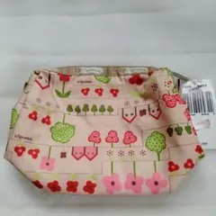 LeSportsac 花柄ポーチ ピンク　新品未使用タグ付き