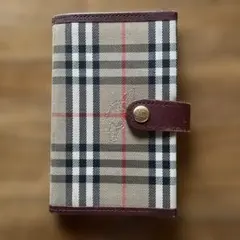 BURBERRY バーバリー 手帳 メモ帳 5穴