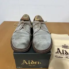 ALDEN スエードプレーントゥシューズ オールデン N6436 10D - メルカリ