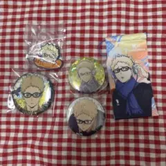 ハイキュー 缶バッジ ヘアクリップ ガーランド 月島蛍 まとめ売り