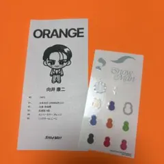 SnowManポップアップ 相性診断レシート 向井康二
