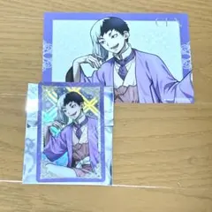 Dr.STONE あさぎりゲン 対話特典ブロマイド キラキラトレーディングカード