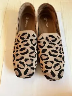 VIVALA レオパード柄 スリッポン 38.5